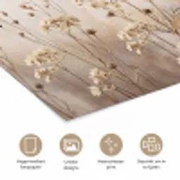 Wilde bloemen - Botanisch - Vintage - Natuur - Rustiek poster papier klein -closeup_NL