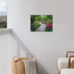 Park - Bloemen - Tuin tuinposter los doek klein -sfeer8