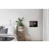 Kop - Koffie - Hout - Bonen textielposter latten blank klein -woonkamer