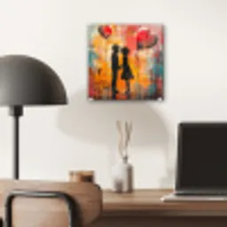 Street art - Liefde - Graffiti - Kunst - Banksy plexiglas 5mm klein -sfeer6
