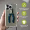 Tang - Schilderij - Textuur - Verf Hoesje iPhone 16 Pro Max met koord klein -sfeer2_NL