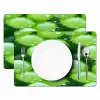 Druiven - Groen - Druppels Placemat vinyl groot 368 -zzsfeer2_Kitchenyeah-website
