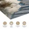 Pad - Planken - Duinen - Gras poster papier klein -closeup_NL