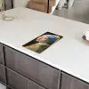 Meisje met de Parel - Schilderij van Johannes Vermeer Inductie beschermer vinyl 3mm middel -sfeer8