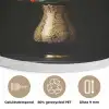 Kleurrijk - Boeket - Vaas - Goud Akoestische PET Vilt - Rond klein -closeup_NL