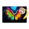 Regenboogkleuren - Vleugels - Magisch Placemat vinyl groot -zzzproduct_Kitchenyeah-website