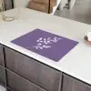 Tak - Sierlijk - Bladeren - Minimalistisch Inductie beschermer vinyl 3mm klein -sfeer8