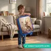 Bloemen - Bruin - Konijntje - Vlinder Kinderkoffer - Blauw klein -sfeer2_NL