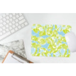 Modern - Bloemen - Groen muismat rubber klein 262 -witbureau