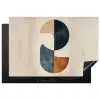 Cirkels - Abstract - Kleurrijk Inductie beschermer vinyl 3mm klein -3d