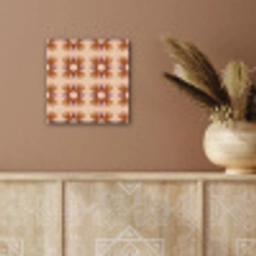 Ornament - Patroon - Oker aluminium wit klein 46 -sfeer4