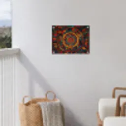 Mandala - Cirkels - Patronen tuinposter los doek klein -sfeer8
