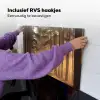 Bos - Mist - Zonlicht Inductie beschemer met haakjes klein -ky-ophangen-nl