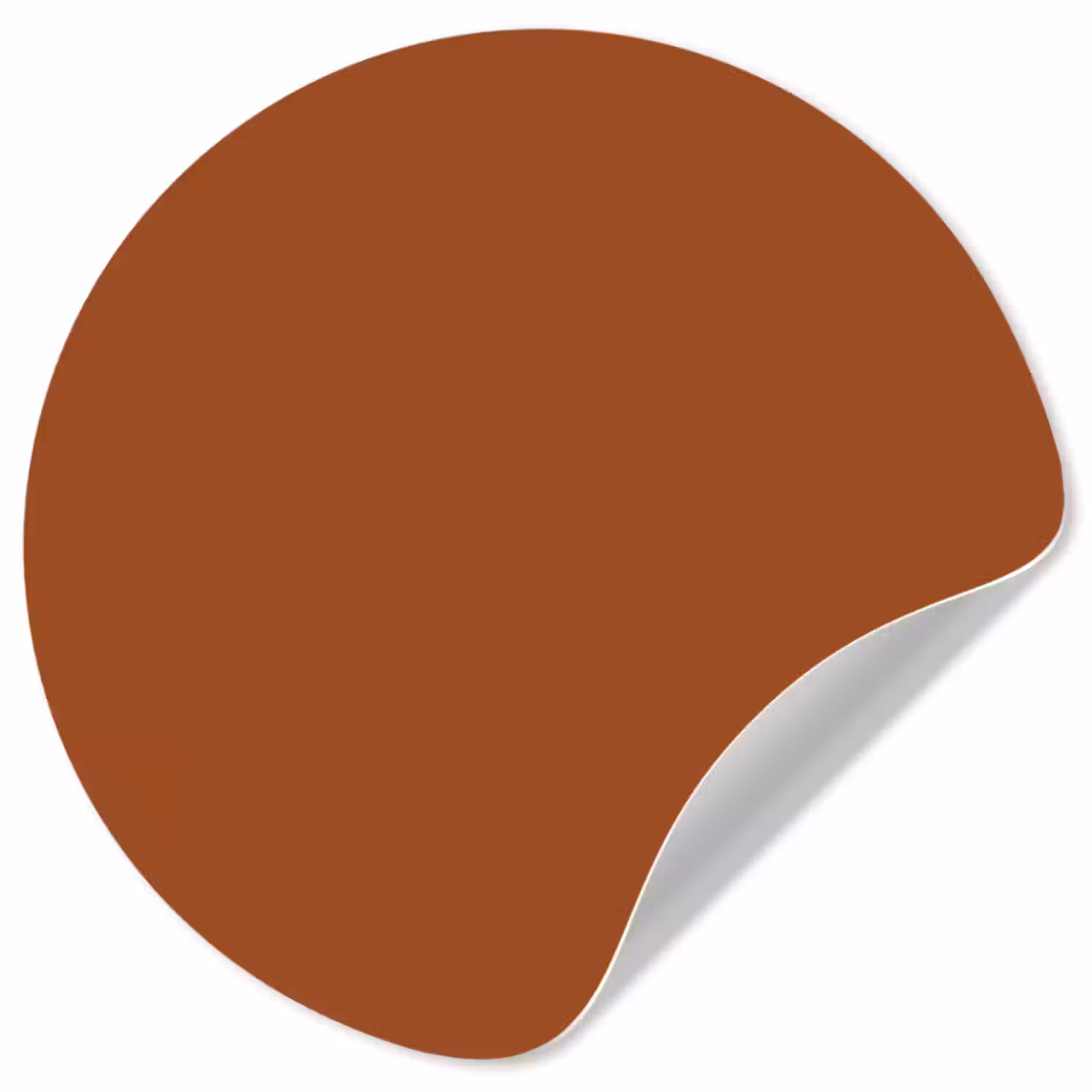 Behangcirkel - Terracotta - Bruin - Palet - Effen - Kleuren - Kleur