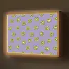 Kiwi - Patroon - Paars Light Box met batterij (Wandlamp) middel 907 -z3d_website