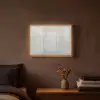 Grijs - Betonlook - Industrieel Light Box met batterij (Wandlamp) middel -sfeer4
