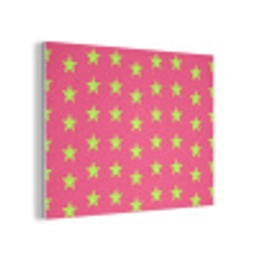 Sterren - Patroon - Roze PET vilt klein 837 -3d