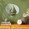 Fruit - Disco - Art - Glitter Wandcirkel Organisch Forex 3mm klein -sfeer2