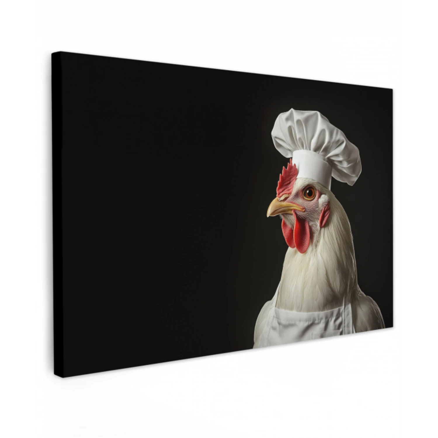 kip-3-2-1-gigapixel-standard-v2-6x Tuinposter op houten frame 2 cm dik klein -3d