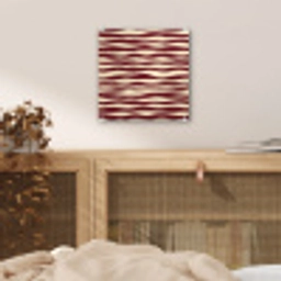 Golven - Rood - Patroon - Crème plexiglas 5mm klein 11 -sfeer4