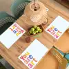 You are art - Kleurrijk - Grafisch Placemat vinyl groot -zzsfeer5_Kitchenyeah-website