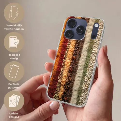Banen - Verticaal - Kruiden - Variatie Telefoonhoesje iPhone 17 Pro klein -sfeer3_NL