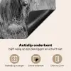 Schotse Hooglander in Monochroom Inductie beschermer vinyl 3mm middel -sfeer4