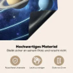 Ruimte - Zonnestelsel - Blauw Inductie beschemer met haakjes klein -ky-onderkant-de
