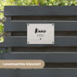 Knus plekje - Quotes - Tekst - Thuis tuinposter los doek klein -sfeer3