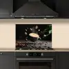 Cappuccino - Kop - Bonen - Bruin keuken achterwand spatscherm klein -sfeer1