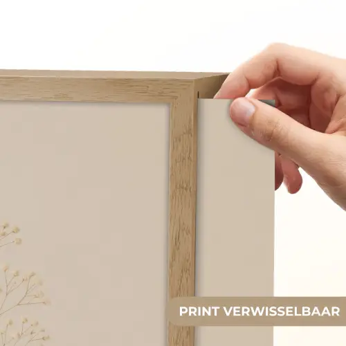 Vaas - Takken - Bloemetjes - Wit Light Box met batterij (Wandlamp) middel -USP_websiteprintNL