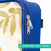 Dino - Voetbal - Oranje Kinderkoffer - Blauw klein -rits_FR