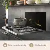 Stilleven - Tafel - Schilderij - Groenten - Prei - Bloemkool - Kunst keuken achterwand spatscherm klein -usp_NL