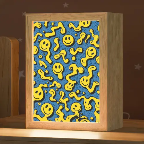 Smileys - Geel - Blauw Light Box met kabel klein -zzz_3d_website