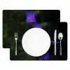 Felgekleurd - Papegaai - Bos - Vleugels Placemat vinyl groot -zzsfeer2_Kitchenyeah-website