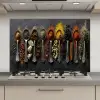 Lepels - Specerijen - Kaneel - Chili keuken achterwand spatscherm klein -3d_website