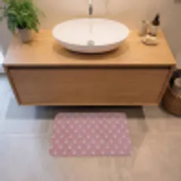 Trendy - Patroon - Roze Badmat klein 997 -sfeer1