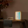 Kust - Zand - Blauw Light Box met kabel (Tafellamp) klein -sfeer4