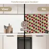 Frambozen - Rood - Roze - Patroon keuken achterwand 2 middel 871 -voor-na2_NL