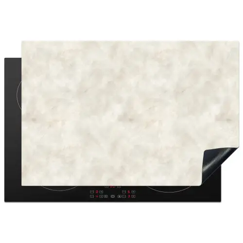 Crèmebeige - Marmer - Aders Inductie beschermer vinyl 3mm klein 276 -3d