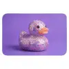 Disco - Eend - Paars WCmat klein -3d