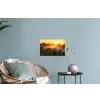 Koeien - Zonsondergang - Weiland - Dieren Muursticker klein -plant