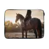 Harmonie - Ruiter - Zon laptophoes neopreen klein -3d