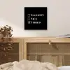 Kerst - Zwart - Wit - Quote - Grappig aluminium wit klein -sfeer3
