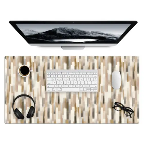 Abstract - Patroon - Kwaststreken Muismat XXL klein 681 -3d