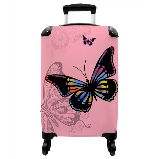 Koffer - Bubblegum butterfly