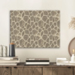 Giraf - Patroon - Beige - Bruin PET vilt klein 837 -sfeer1