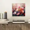 Klaprozen - Roze - Bloemen - Botanisch - Kunst aluminium wit klein -sfeer1