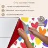Hartjes - Patroon - Kleurrijk keuken achterwand spatscherm klein -spatscherm_NL