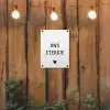 Ons stekkie - Spreuken - Quotes tuinposter los doek klein -sfeer1